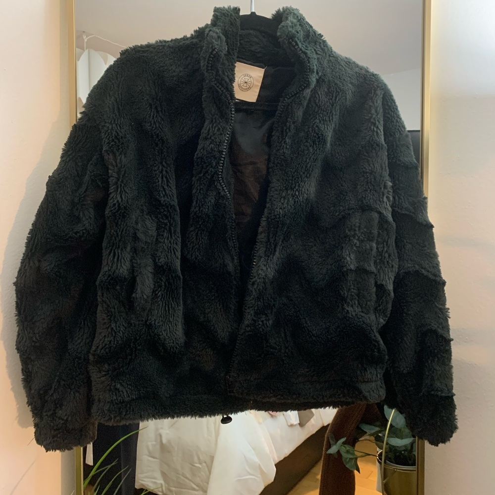Urban Outfitters Oversized Fluffy Jacket